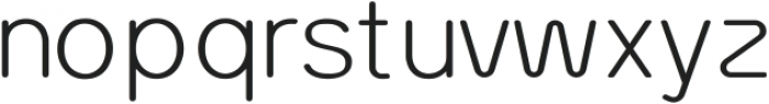 SK Curiosity Rounded Extra Light ttf (200) Font LOWERCASE