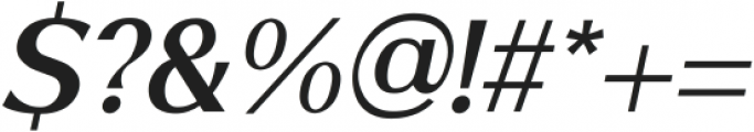 SK Gothenburg Italic ttf (400) Font OTHER CHARS