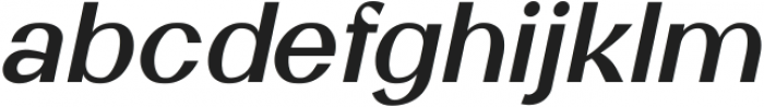 SK Gothenburg Italic ttf (400) Font LOWERCASE