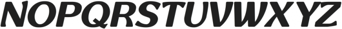 SK Gothenburg Rounded Black Italic ttf (900) Font UPPERCASE