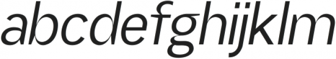 SK Greenland Light Italic ttf (300) Font LOWERCASE