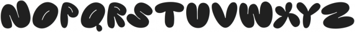 SK Pupok Solid ttf (400) Font LOWERCASE