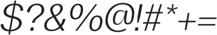 SK Selanik Thin Italic ttf (100) Font OTHER CHARS