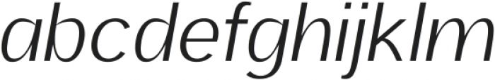 SK Selanik Thin Italic ttf (100) Font LOWERCASE