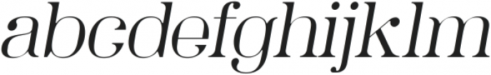 SK Zweig Light Italic ttf (300) Font LOWERCASE