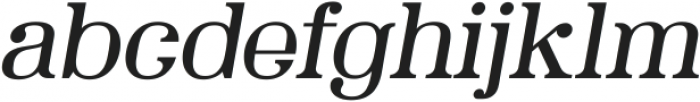 SK Zweig Medium Italic ttf (500) Font LOWERCASE