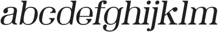 SK Zweig News Italic ttf (400) Font LOWERCASE