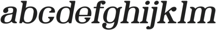 SK Zweig Rounded Bold Italic ttf (700) Font LOWERCASE