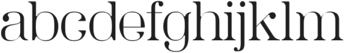 SK Zweig Rounded Extra Light ttf (200) Font LOWERCASE