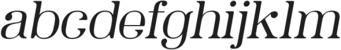 SK Zweig Rounded Italic ttf (400) Font LOWERCASE