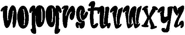 SKATEBOARD Regular otf (400) Font LOWERCASE