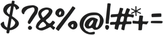 SKCleanHand Regular ttf (400) Font OTHER CHARS
