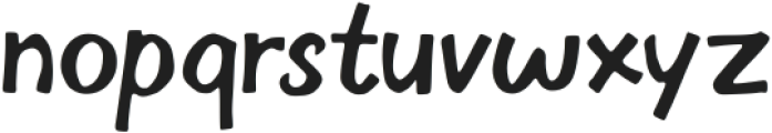 SKCleanHand Regular ttf (400) Font LOWERCASE