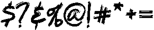 SKETCHY NEO Regular otf (400) Font OTHER CHARS
