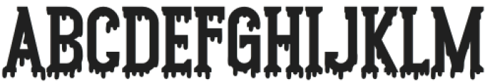 SKREAT Regular otf (400) Font UPPERCASE