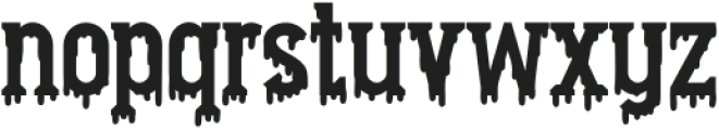 SKREAT Regular otf (400) Font LOWERCASE