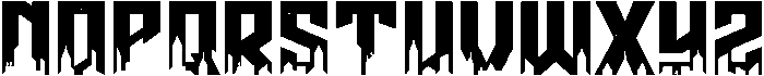 SKYLINE otf (400) Font LOWERCASE