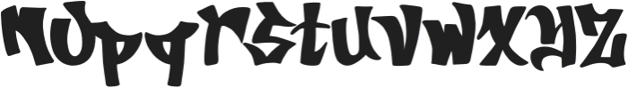 Skate Graffiti otf (400) Font LOWERCASE