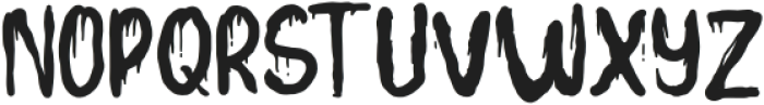 Skeleton Blood otf (400) Font UPPERCASE