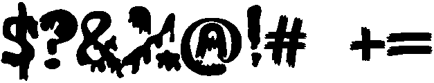 Skeleton Regular otf (400) Font OTHER CHARS