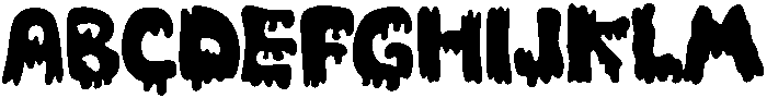Skeleton Regular otf (400) Font UPPERCASE