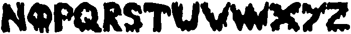 Skeleton Regular otf (400) Font LOWERCASE