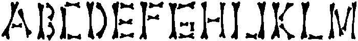 Skeleton otf (400) FONT