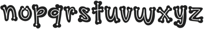 Skelly Dot Regular otf (400) Font LOWERCASE