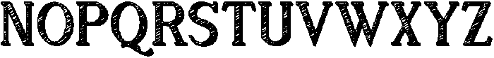 Sketch Bouquet otf (400) Font LOWERCASE