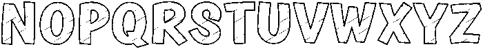 Sketch Regular otf (400) Font UPPERCASE