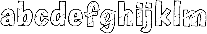 Sketch Regular otf (400) FONT