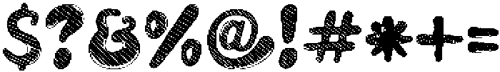 Sketcha Regular ttf (400) Font OTHER CHARS