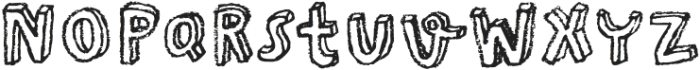 SketchbookSetOneSVG-Regular otf (400) Font LOWERCASE