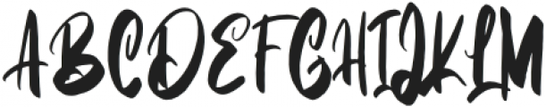 Sketchies otf (400) Font UPPERCASE