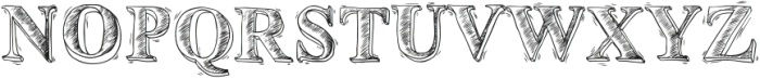 Sketchography Font Regular otf (400) Font UPPERCASE