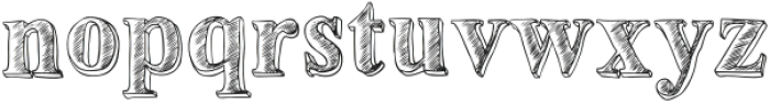 Sketchography Font Regular otf (400) Font LOWERCASE