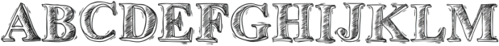 Sketchography Font Regular ttf (400) Font UPPERCASE