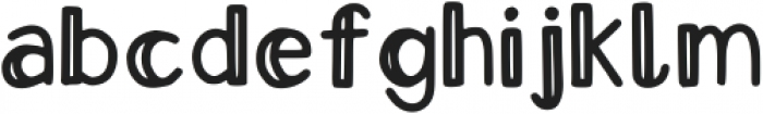 Sketchside Block Regular otf (400) Font LOWERCASE