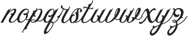 Sketchson Script Regular otf (400) Font LOWERCASE