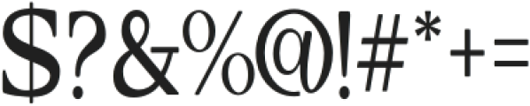 Sketchson Serif Regular otf (400) Font OTHER CHARS