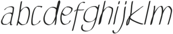 SketsaHanddrawn-Italic otf (400) FONT
