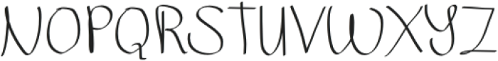 SketsaHanddrawn-Regular otf (400) Font UPPERCASE