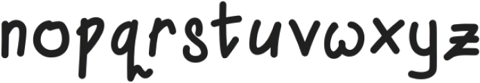 Sketzy Regular otf (400) Font LOWERCASE