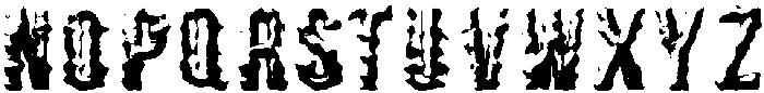 SkinCrawl Regular otf (400) Font LOWERCASE
