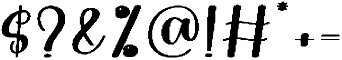 Skincare Regular otf (400) Font OTHER CHARS