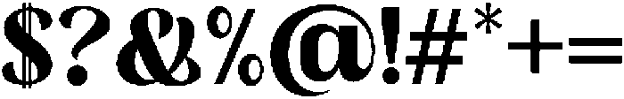 Skinno Extra Bold otf (700) Font OTHER CHARS