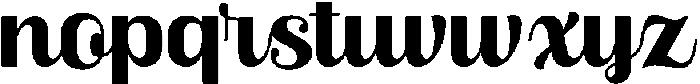 Skinno Extra Bold otf (700) Font LOWERCASE