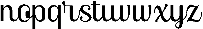 Skinno Extra Light otf (200) Font LOWERCASE