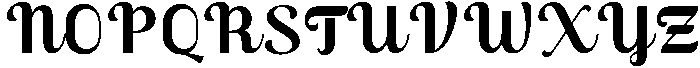 Skinno Semi Bold otf (600) Font UPPERCASE