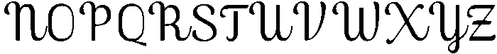 Skinno Thin otf (100) Font UPPERCASE
